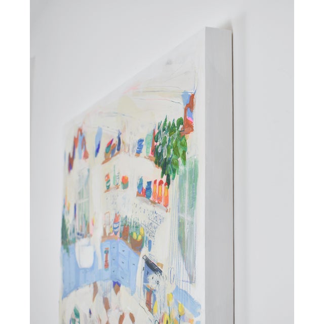 2020s Abstract Figuration Painting by Daisy Faith Titled Making Memories For Sale - Image 5 of 6
