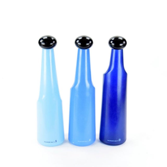 1970s Vintage Liquor Bottles by Salvador Dali for Rosso Antico, 1970s, Set of 3 For Sale - Image 5 of 8
