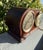 Wood Antique Edwardian English Mantel Clock Barometer Duo For Sale - Image 7 of 13