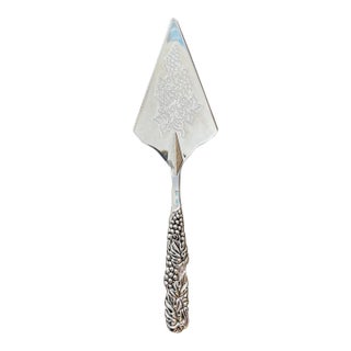 1980s Godinger Silver Art Serving Knife For Sale