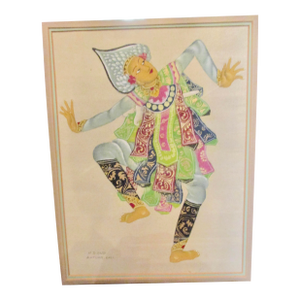 Watercolor Dancer by I Made Budi 20th Century