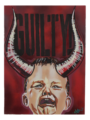 L:Ron, Guilty, 2023, Mixed Media