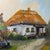 Tetiana Andriyovych Rustic Village Scene With Thatched Roof House, Windmill, Cow – Autumn Landscape Art For Sale - Image 4 of 8