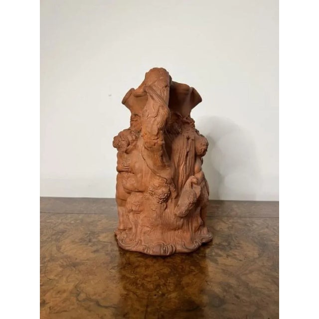 Mid 19th Century Large Relief Moulded Jug, 1860s For Sale - Image 5 of 7