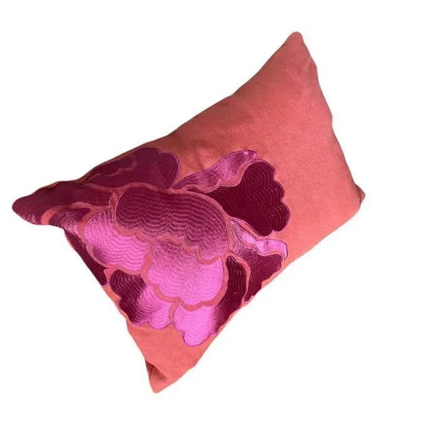 Filomena Cushion Cover from Sohil Design For Sale - Image 4 of 5