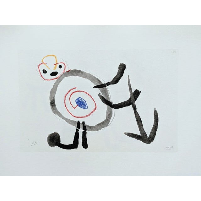 Joan Miro, Enfance d'Ubu V, Lithograph, 1972 For Sale - Image 4 of 4