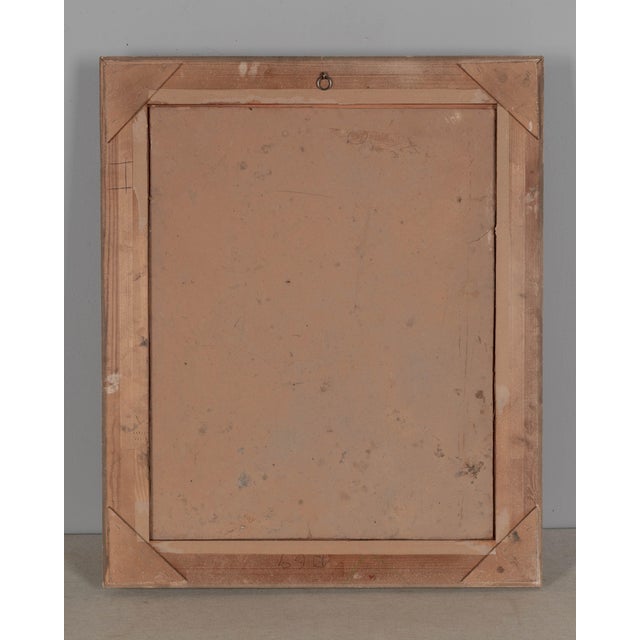 Mid-Century Floral Still Life With Poppies Painting For Sale - Image 10 of 11