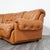 Modular Corner Sofa in Cognac Leather in the style of Afra and Tobia Scarpa, 1970s, Set of 5 For Sale - Image 6 of 12