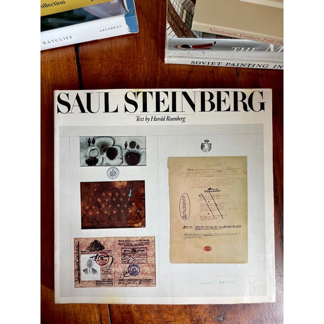 1978 First Edition Saul Steinberg Art Book For Sale - Image 12 of 12