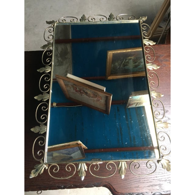 1950s Vintage Mirror, 1950s For Sale - Image 5 of 14