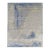8x10 Steel Blue Gray Abstract Hand-Knotted Wool Rug For Sale