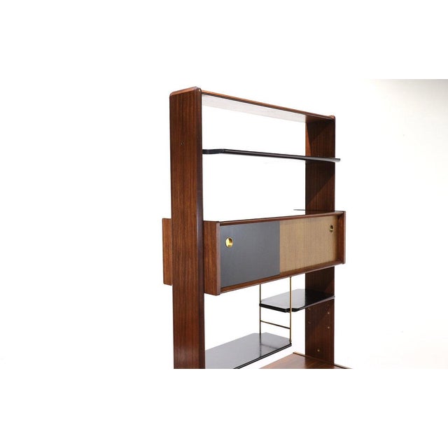 1960s Mid Century Modern Librenza Room Divider Bookcase by G Plan