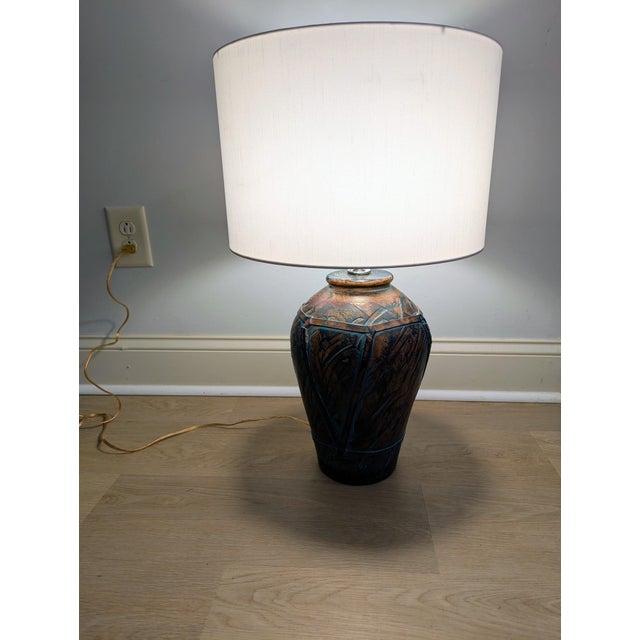1990s Postmodern Ceramic Lamp Brutalist Style by Elite Lighting For Sale - Image 13 of 13