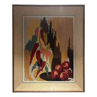 Modernist Peppers Tapestry, 1950s For Sale