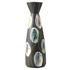 German Kongo Vase by Bodo Mans for Bay Keramik, 1960s