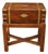 Circa 1840 English Lap Desk Writing Box on Custom Side Table Stand For Sale