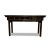 Black 1990s Asian Apron Design Console Table For Sale - Image 8 of 8