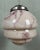 Art Deco Rose Marbled Opaline Glass Pendant Lamp For Sale - Image 9 of 9