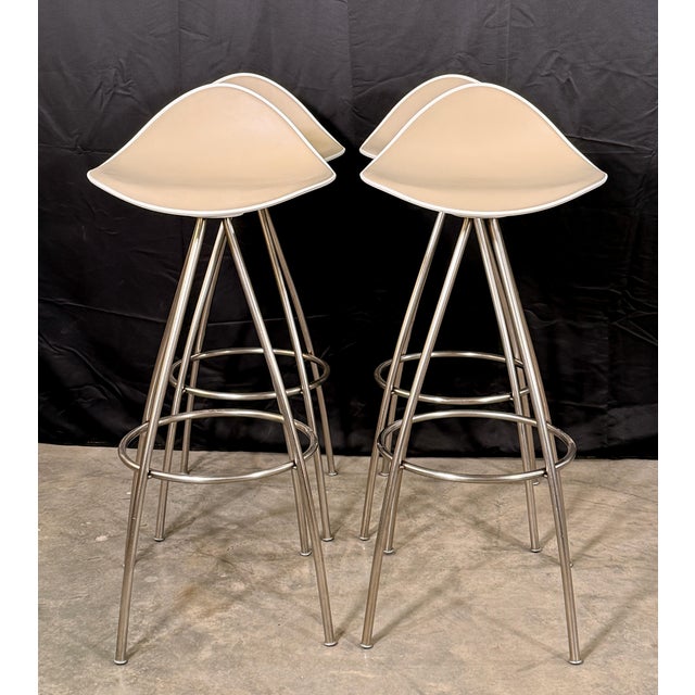 2000 - 2009 Postmodern Stua Onda Barstools by Jesús Gasca Design Within Reach - Set of 4 For Sale - Image 5 of 10