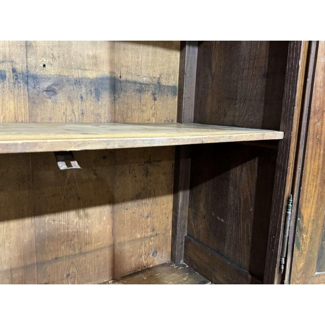 Antique Chestnut Four-Door Cabinet, 1800s For Sale - Image 12 of 15