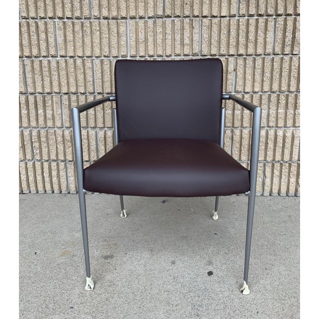 For HBF designer Joe Ricchio created the Cortona chair. Inspired from the classic works of Mies van der Rohe and Le...