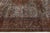 Ink Blue 19th Century Antique Mahal Wool Rug With Faded Indigo & Rust Medallion For Sale - Image 8 of 11