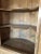 1940s Rustic Pine Barrel Back Corner Cupboard Cabinet For Sale - Image 4 of 13