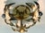 Brass Flower Ceiling Lamp attributed to Willy Daro from Massive, 1970s For Sale - Image 13 of 14