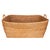 Artifacts Saboga Home Everything Basket with Hoop Handles in Honey Brown - 25" For Sale - Image 9 of 9