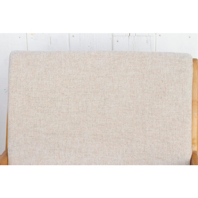 Tan Pair of Mid-Century Style Club Chairs For Sale - Image 8 of 12