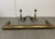 Traditional Vintage Fireplace Tools + Fender + Andiron+ Coal Scuttle Set For Sale - Image 3 of 15