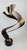 Mid-Century Modern Vintage Curtis Jere Triple Spiral Ribbon Flame Metal Sculpture Signed 1996 For Sale - Image 3 of 18