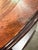 1970s Mahogany Oval Coffee Table W/ Drawers on Each Side For Sale In Phoenix - Image 6 of 7