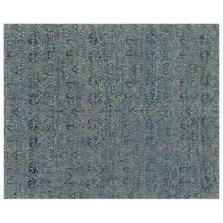 Contemporary S10 Tibetan Floral Design Rug by Doris Leslie Blau For Sale