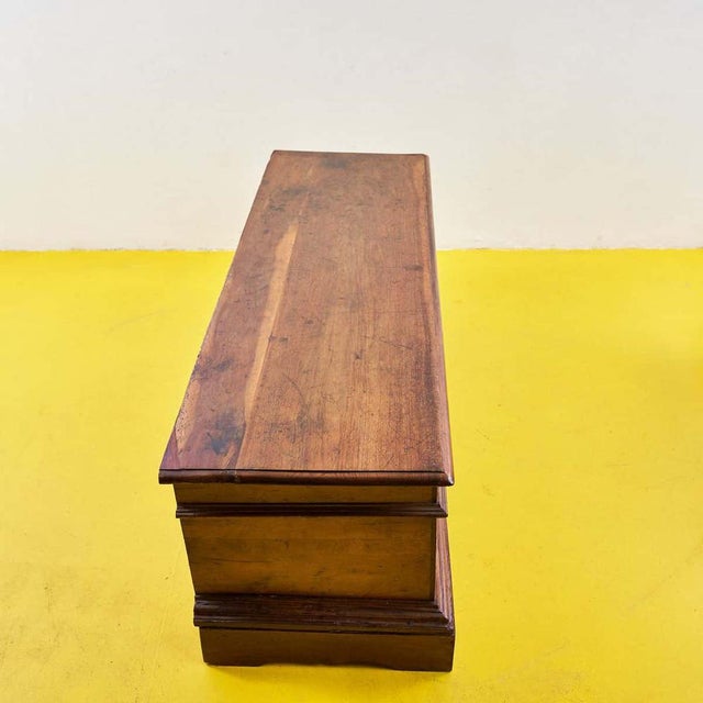 Antique Italian Wooden Chest For Sale - Image 13 of 16