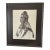 Original Vintage Native American Indian Portrait Pen and Ink Drawing by Jim Tillotson For Sale
