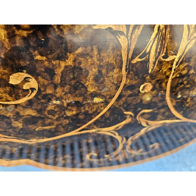 Widdicomb Black Lacquered and Gilt Venetian Chest Commode For Sale - Image 16 of 18