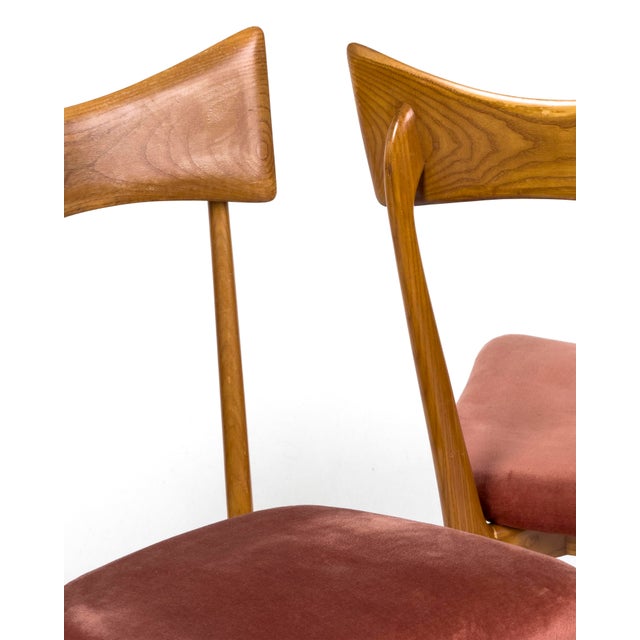 Vintage Dining Chairs by Ico Parisi for Ariberto Colombo, 1960s, Set of 6 For Sale - Image 12 of 16