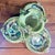 Antique Cantagalli Lustre Majolica Centerpiece For Sale - Image 9 of 11