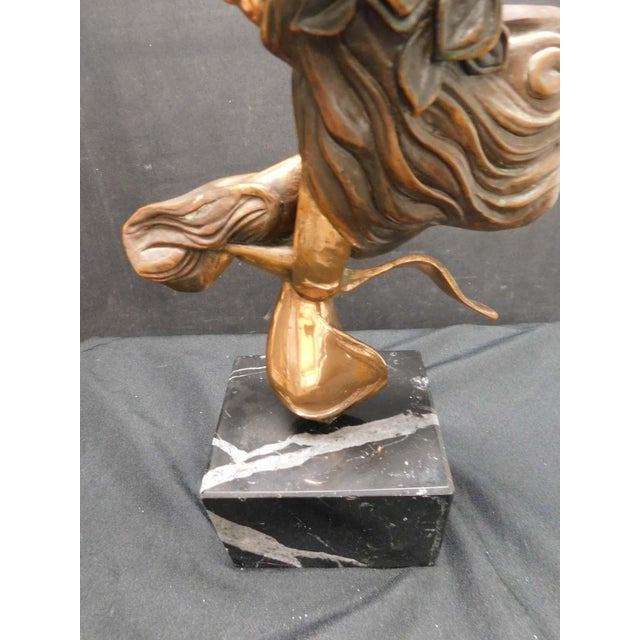 Sunol Alvar "Pareja" Bronze Sculpture With Granite Base Signed For Sale - Image 10 of 14
