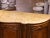 Early 20th Century French Louis XV Walnut Enfilade With Marble Top For Sale - Image 13 of 14