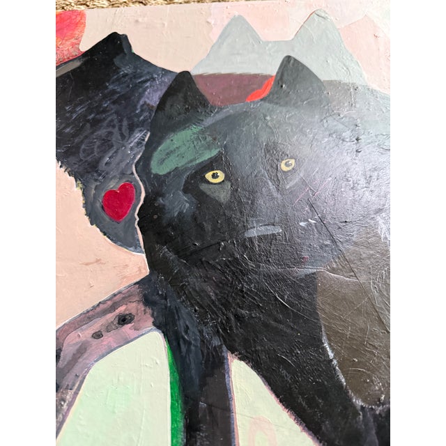 “Wolf Encounters” Art by LWren Walraven For Sale - Image 4 of 10