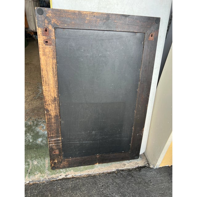 Vintage Wood Carved Mirror For Sale In West Palm - Image 6 of 7