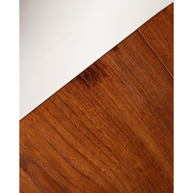 Black Swedish Folding Teak Table, 1960s For Sale - Image 8 of 12