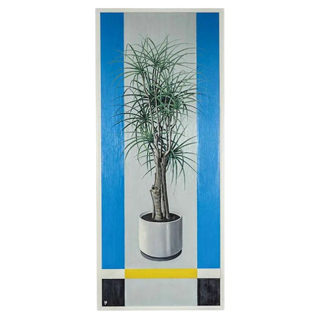 Painting by Jac Haan, 1990s For Sale