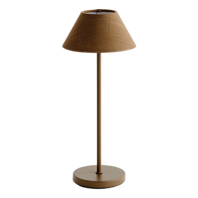 Alluna Cordless Led Lamp 14" - Brown For Sale