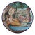 1971 Signed Large Hand Painted Italian Decorative Plate For Sale