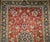 Vintage Turkmen Area Rug, Hand-Knotted Wool, Allover Geometric Pattern, Pistachio Green & Red, 4x8 For Sale - Image 11 of 18