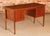 Mid-Century Modern Danish Teak Pedestal Desk, 1960s For Sale - Image 3 of 15