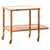 Trolley in Brass and Mahogany from Josef Frank, 1950s For Sale - Image 6 of 6